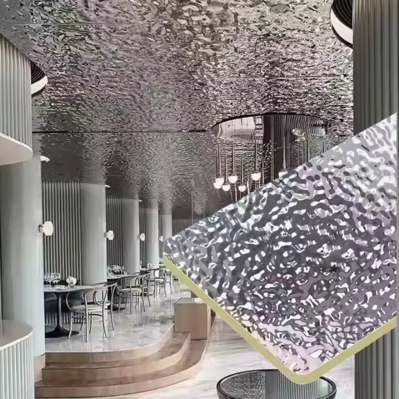 Durable 8mm WPC Metal Series Wall Panels for Stylish Spaces
